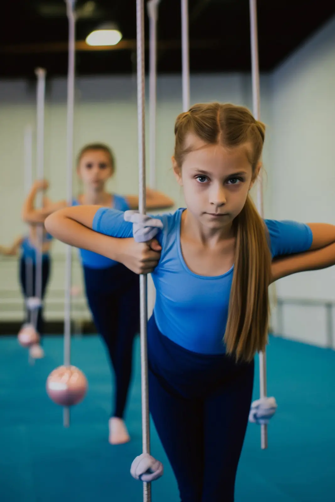 Genel cimnastik dersi